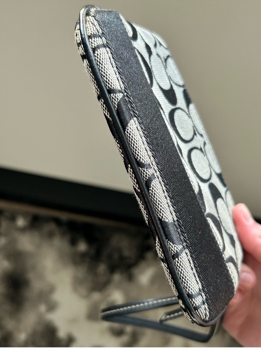 Coach Signature Wristlet - Picture 8 of 12